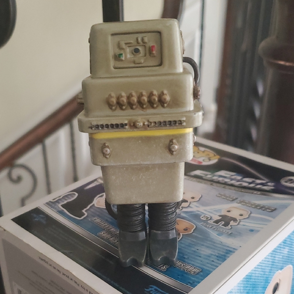Retro Robot Figurine